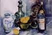 Stillleben mit �llampe
