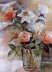 Lilien und Rosen
