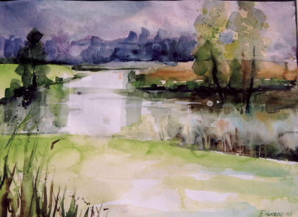 Landschaft bei Dinkelsb�hl