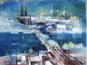 Blick vom Triangeltower, K�ln